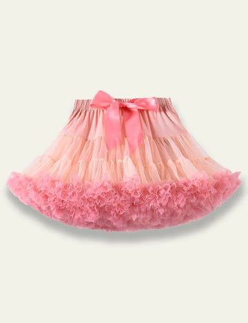 Tulle Fluffy Pleated Skirt - Mini Taylor